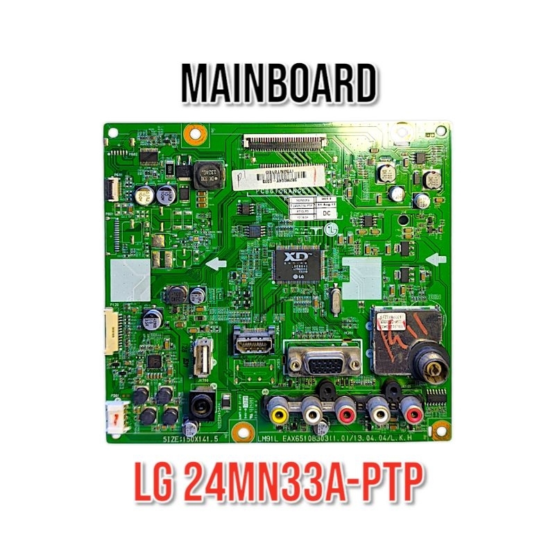 MB MAINBOARD MESIN TV - LG 24MN33A-PTP ANALOG TV