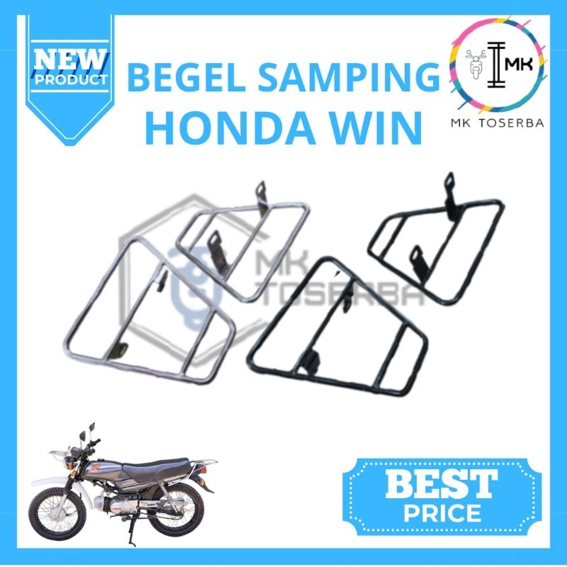 Dudukan Tas Begel Samping Honda Win Win100 Side Bag Samping Honda Win