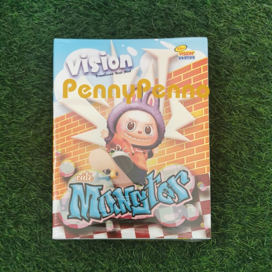 

(1 Buku) Buku Tulis Vision 38 lembar