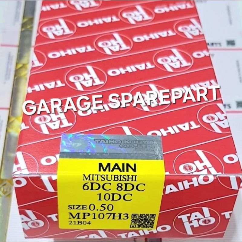 METAL DUDUK MAIN BEARING FUSO 8DC9 8DC10 8DC11 STD-100