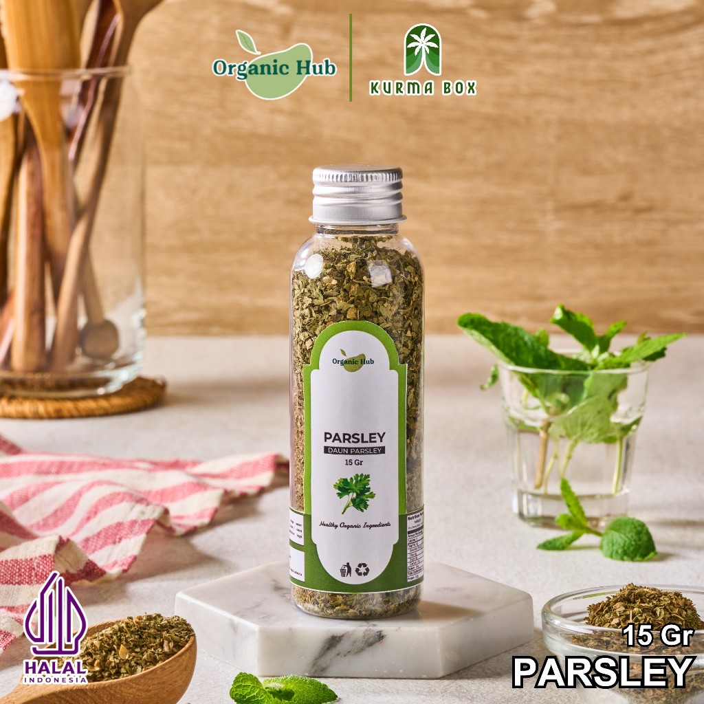 

Organic Hub Parsley Kering Bubuk Rempah Nusantara Asli MPASI Premium Quality 15 gr