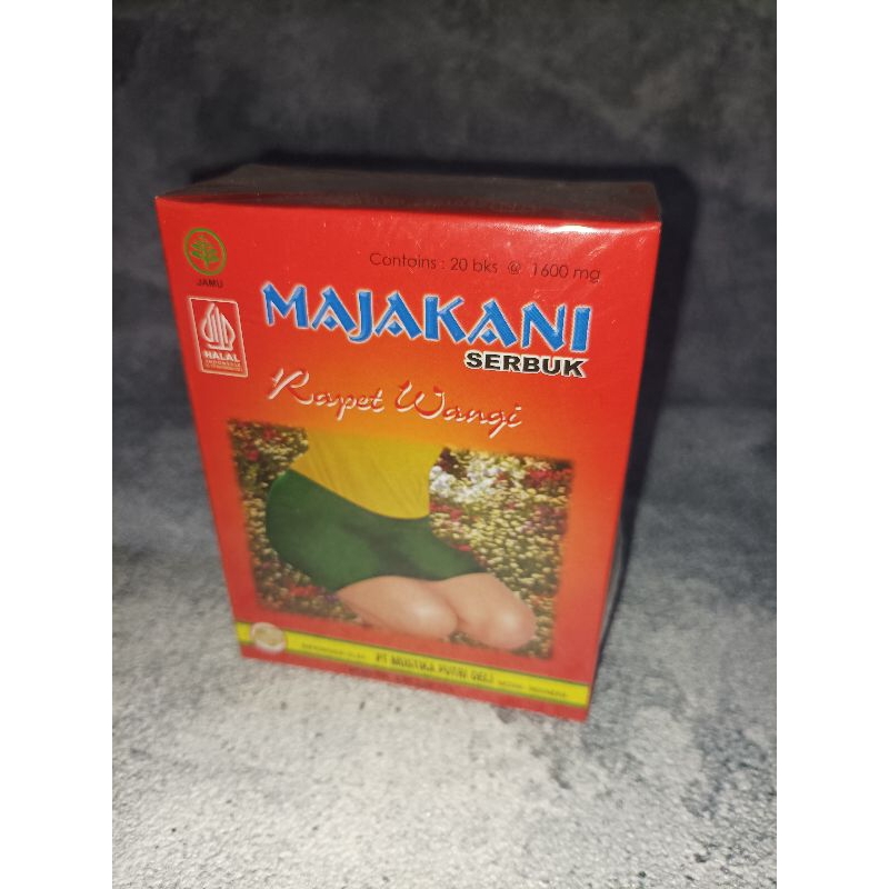 majakani Medan serbuk jamu rapet wangi