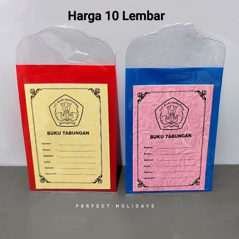 

10 Pcs Plastik Buku Tabungan / Plastik Iuran Spp ( KUALITAS BAGUS )