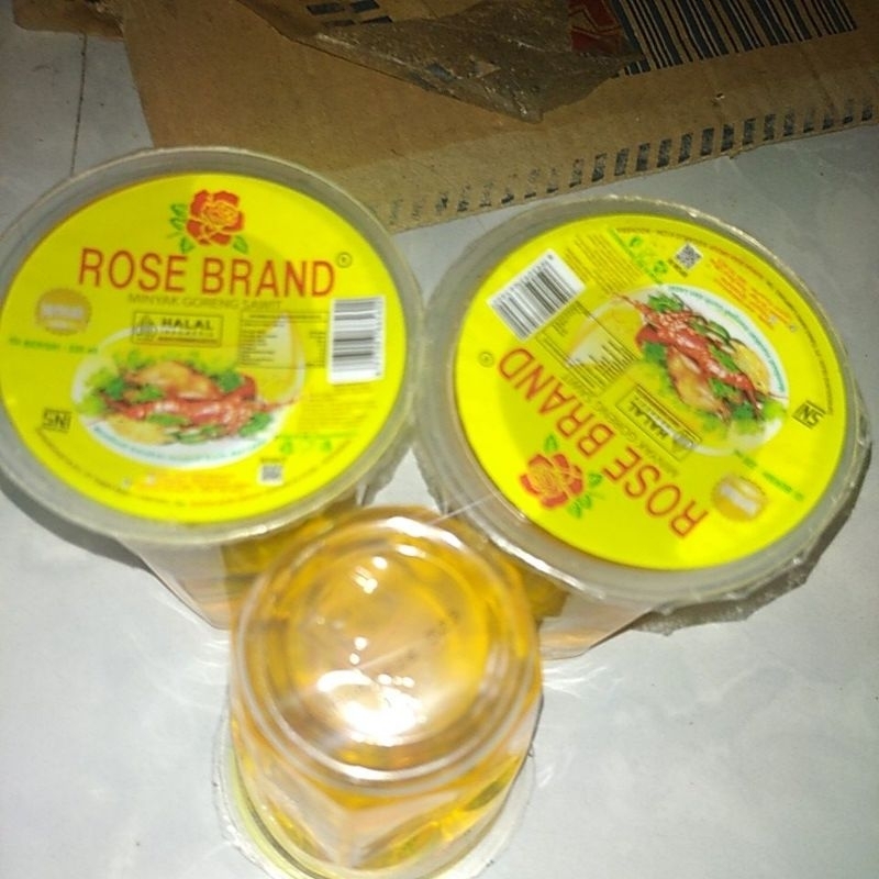 

minyak goreng rose brand cangkir 220ml