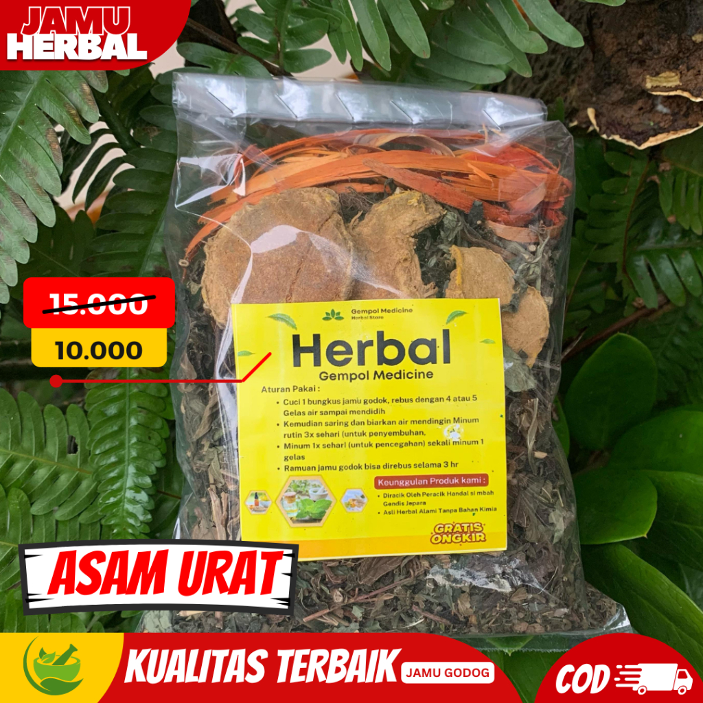 

(COD) JAMU ASAM URAT MANJUR / JAMU HERBAL ASAM URAT PALING AMPUH
