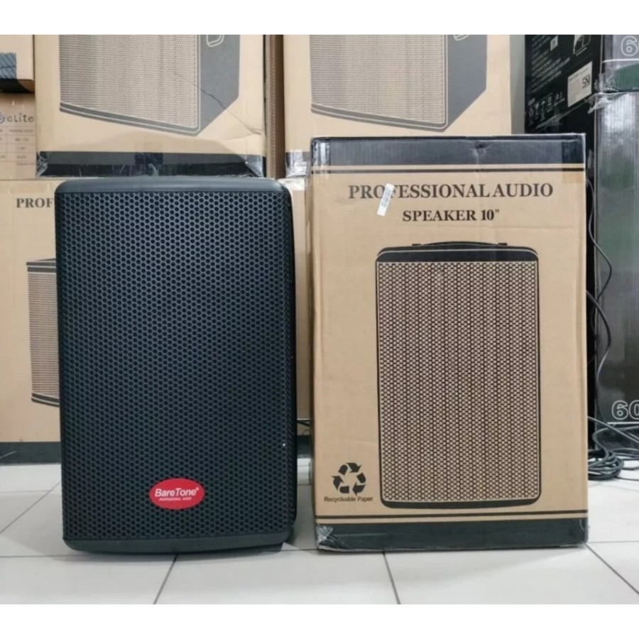 (JUAL 2 BUAH) Speaker Aktif Baretone MAX10HD / MAX 10HD / MAX10 HD – ORIGINAL GARANSI RESMI