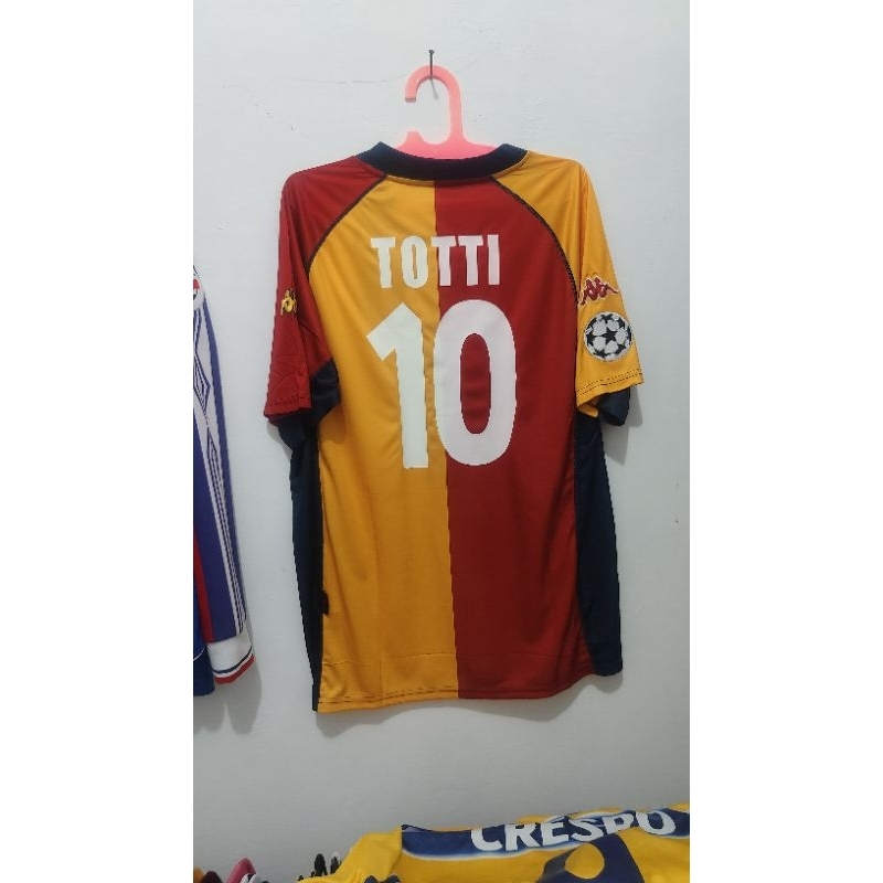 jersey as roma Retro badut 2001 size MLXL ada + patch