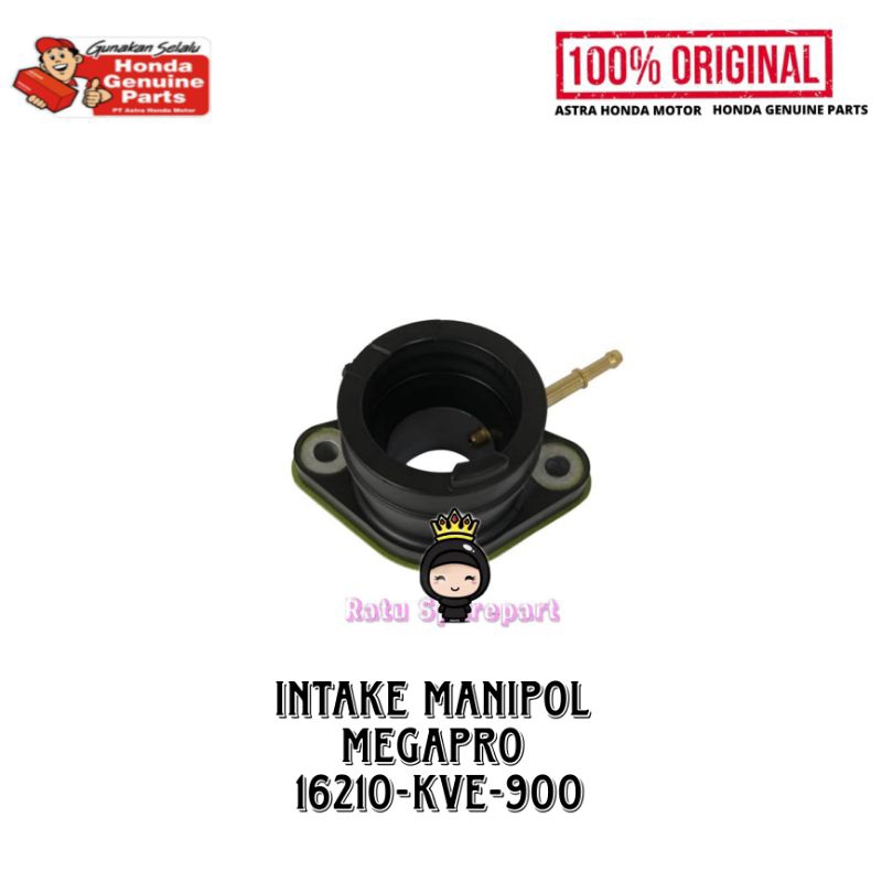 Intake Manipol Megapro Original - 16210KVE900 - INTAKE MANIPOL MEGAPRO - Intake Manipol Mepa Pro - I