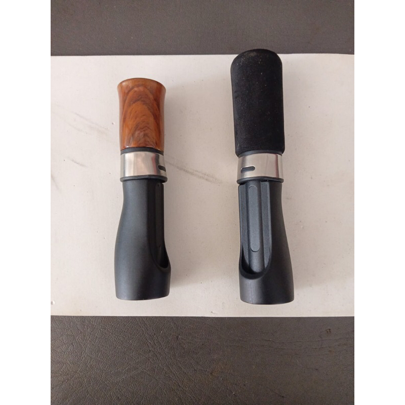 Reel seat mahkota motif kayu & mahkota busa