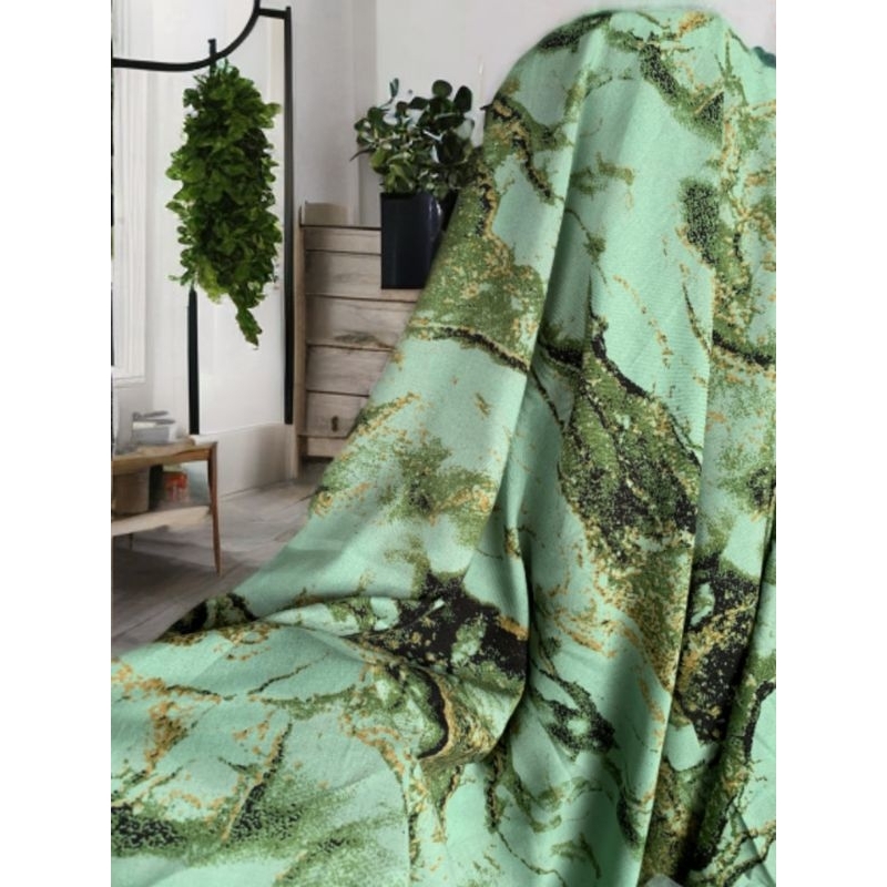 bahan kain katun motif abstrak ,kain rayon viscose premium