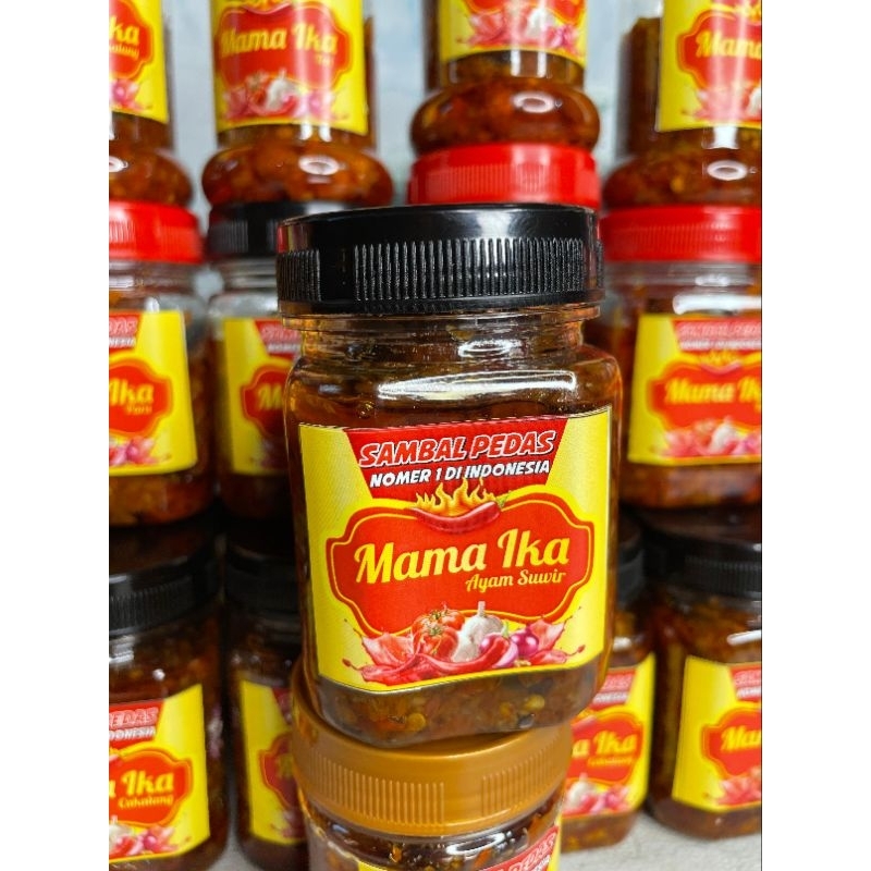

MamaIka - Sambal Pedas Ayam Suwir 200gr