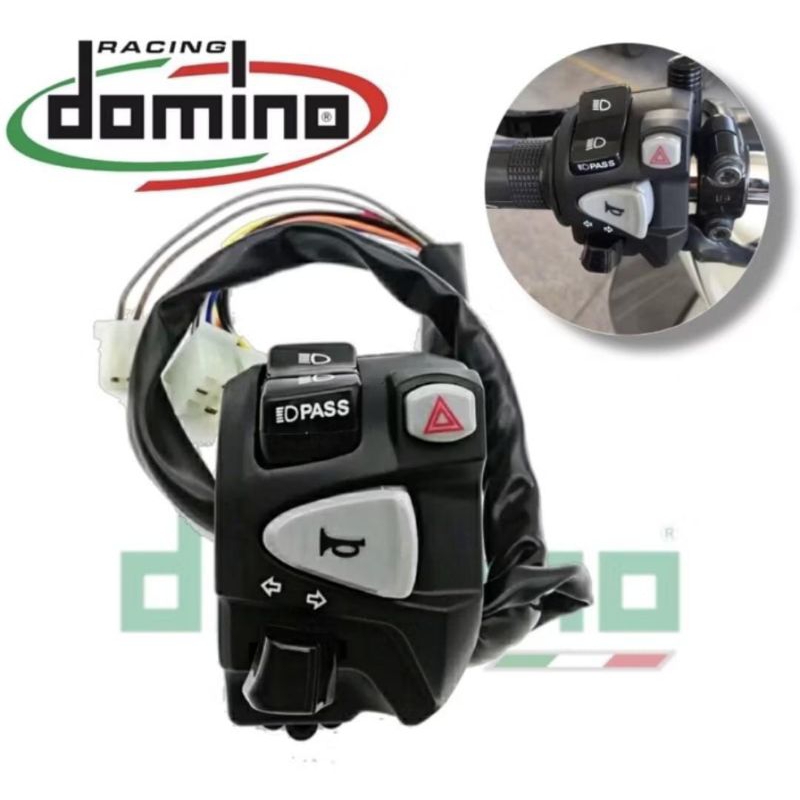 SAKLAR KIRI HOLDER DOMINO MOTOR VARIO ADV PCX NMAX VIXION CBR SATRIA FU