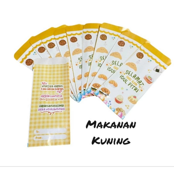 

RK Amplop lebaran panjang aesthetic unik 2025 isi 50 lembar lebih hemat uang tidak dilipat