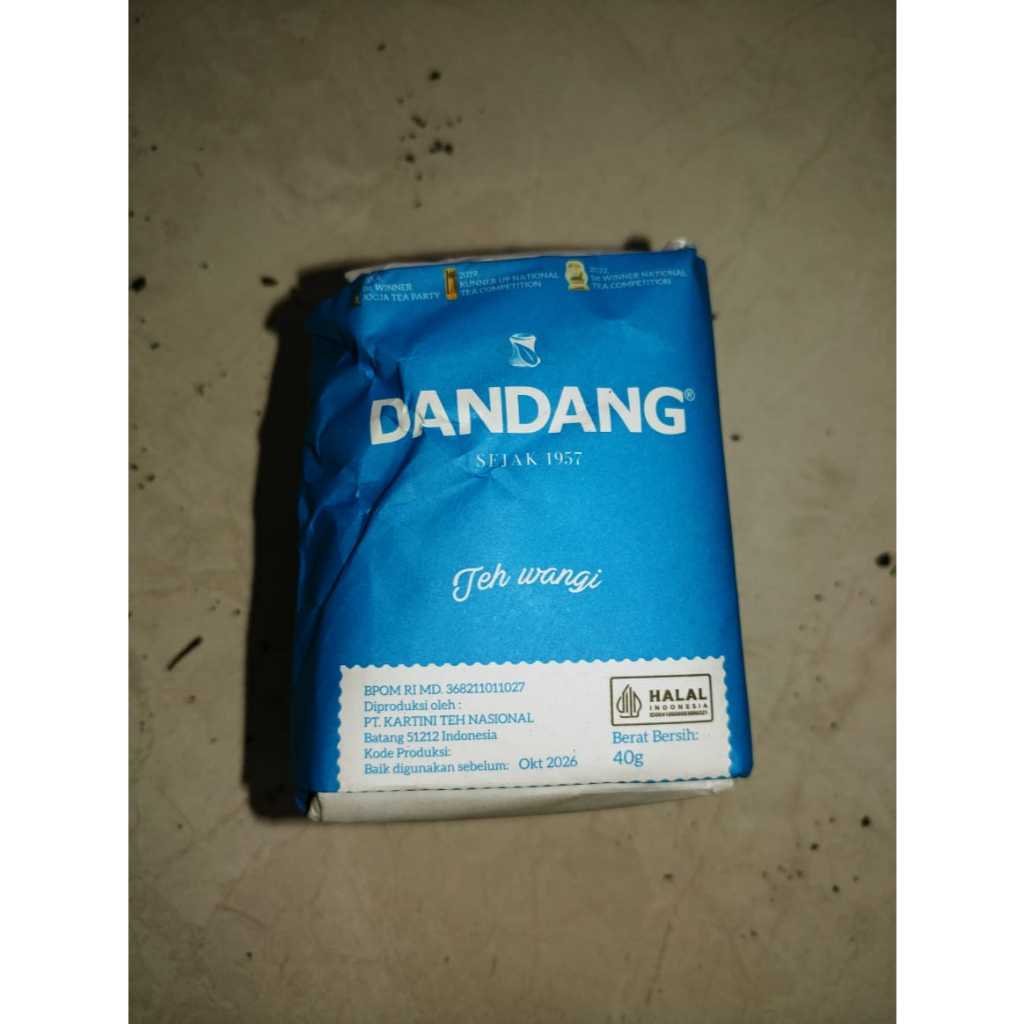 

Teh Dandang Kecil Biru Tubruk 40G