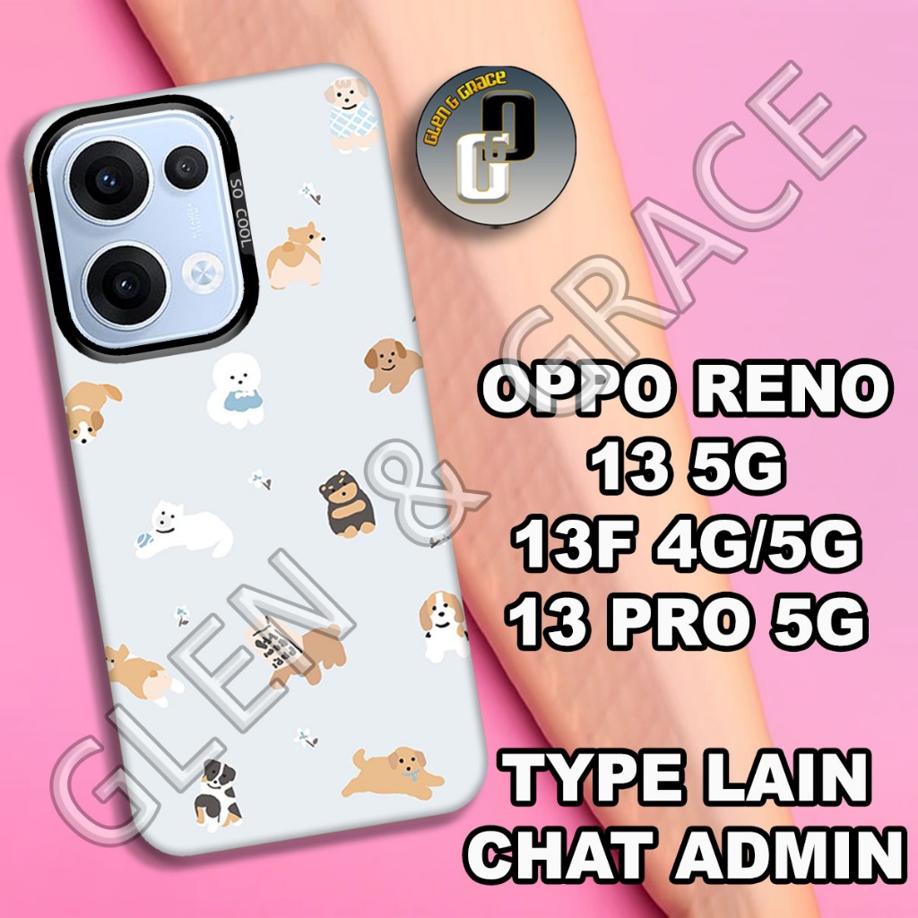 G6/Case untuk OPPO RENO 13 5G/OPPO RENO 13F/OPPO RENO 13 PRO 5G/Motif CUTE/softcase/casing imd/case 