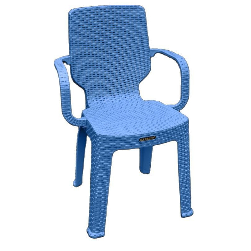 KURSI BANGKU PLASTIK SENDER ROTAN NAPOLI 2R3ARM