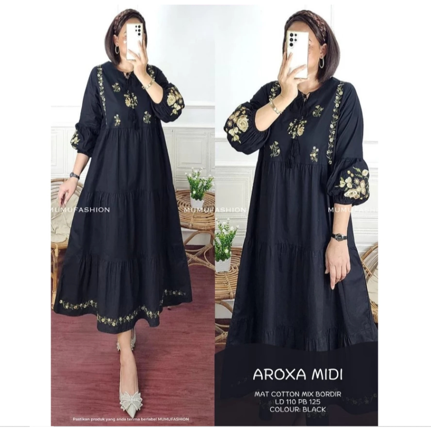 Gamis Lebaran Wanita Terbaru 2025 Games 2025 Dewasa Gamies Kekinian Dress Muslim Perempuan Dres Brok