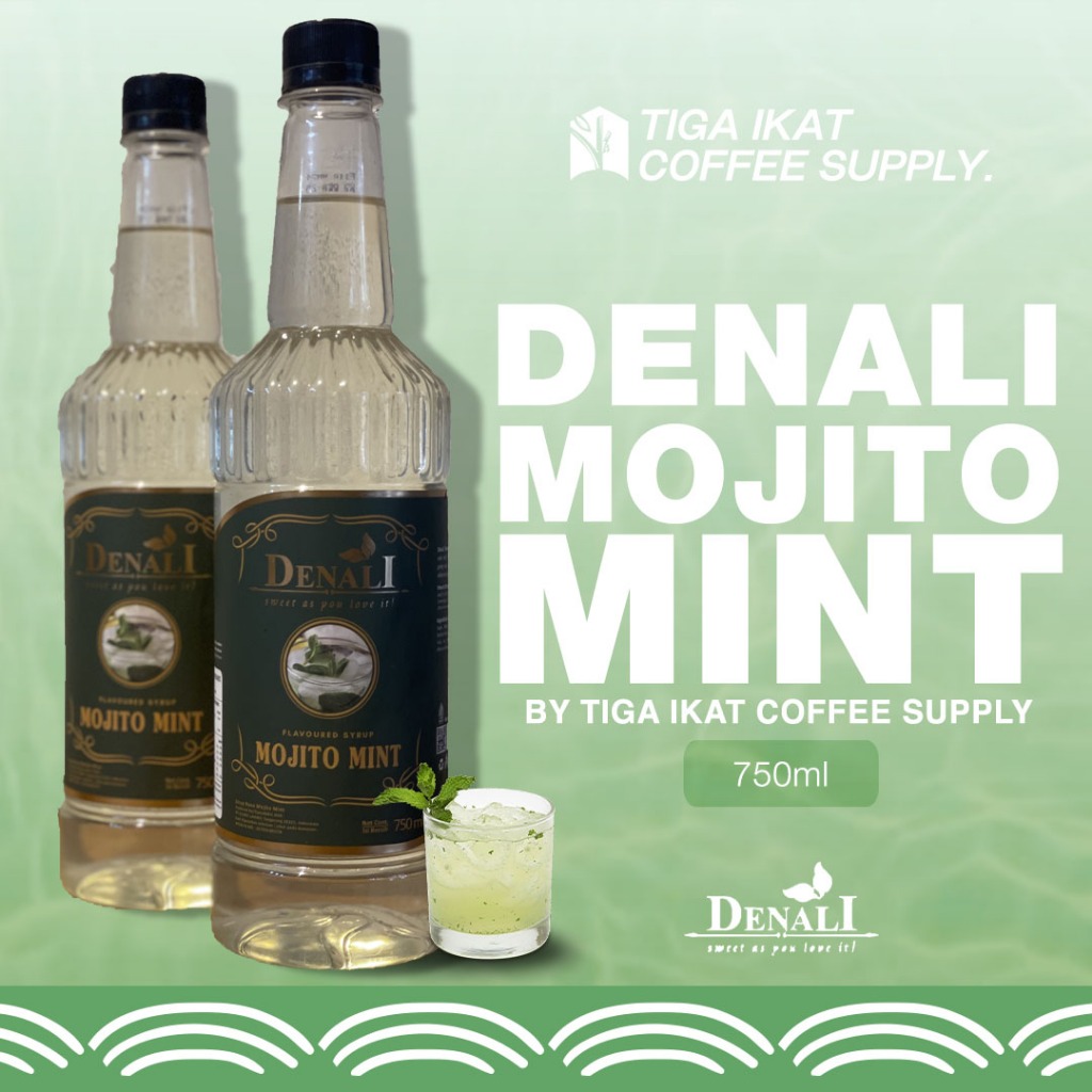 

Denali Sirup Mojito Mint - Coffee Syrup Flavour Mint - 750 ml