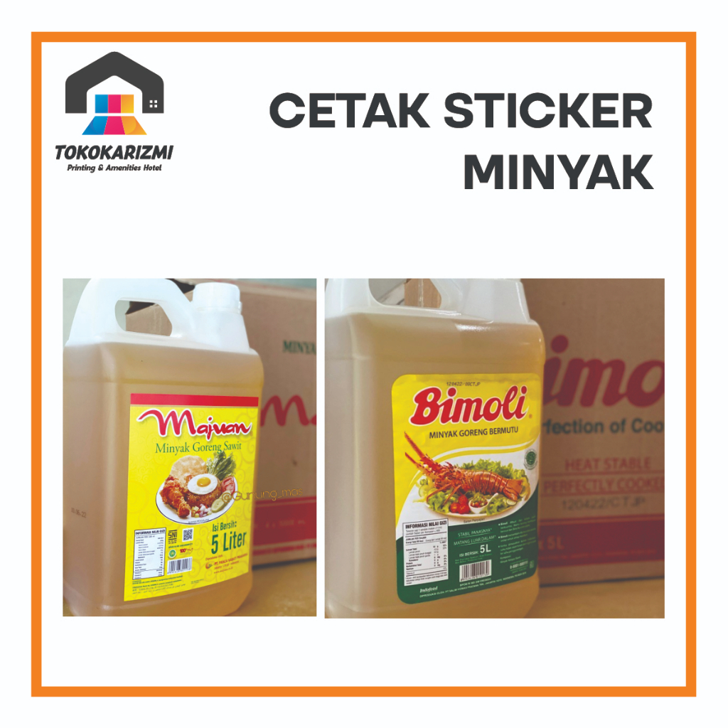 

Stiker Label Minyak Goreng Free Design Satuan