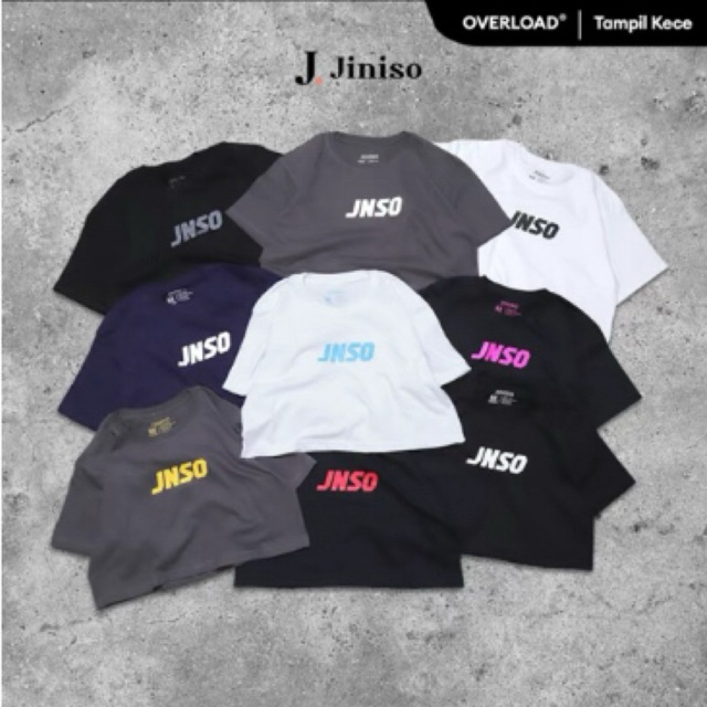 JINISO kaos wanita crop top
