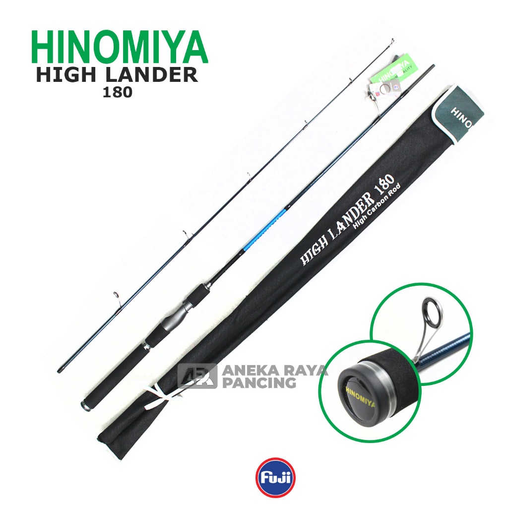 JORAN HINOMIYA HIGH LANDER 180 / Joran Hollow Carbon / Joran Spinning / Galatama Ikan Mas / Galatama