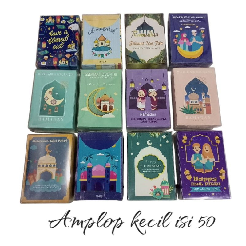 

Amplop lebaran / Ampau lebaran isi 50 pcs