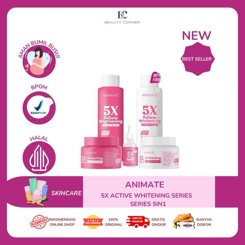 Animate 5x Active Whitening Series 5in1 Series