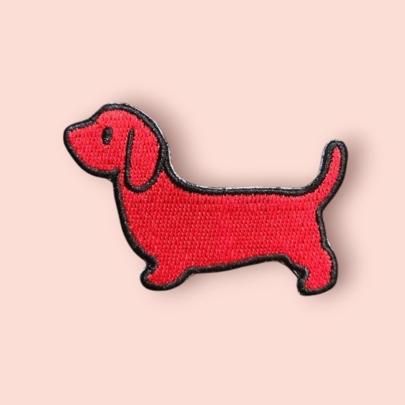 Iron Patch Teckel Red Dog