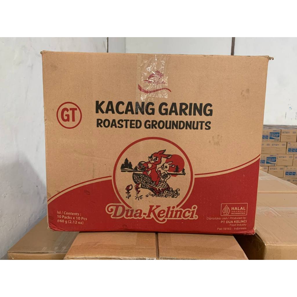 

Kacang Garing Dua Kelinci 60gr - Ecer