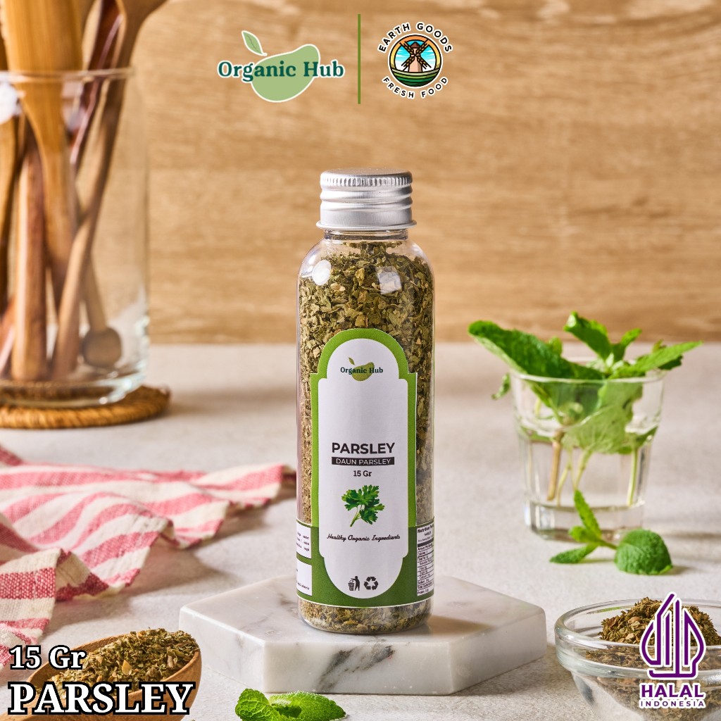 

Organic Hub Parsley Kering Bubuk Rempah Nusantara Asli MPASI Premium Quality 15 gr