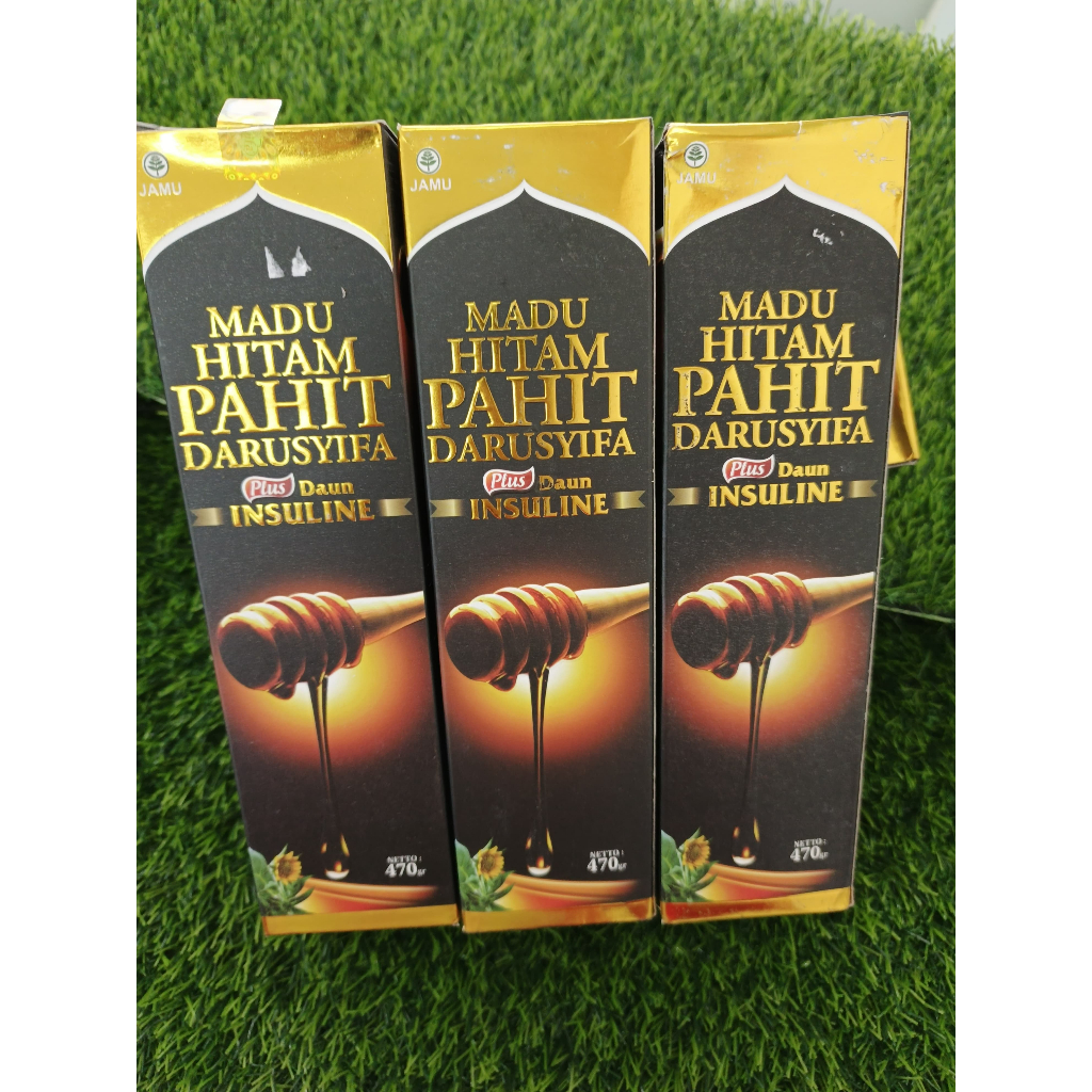 

Madu Hitam Pahit Darusyifa Daun Insuline 470gr