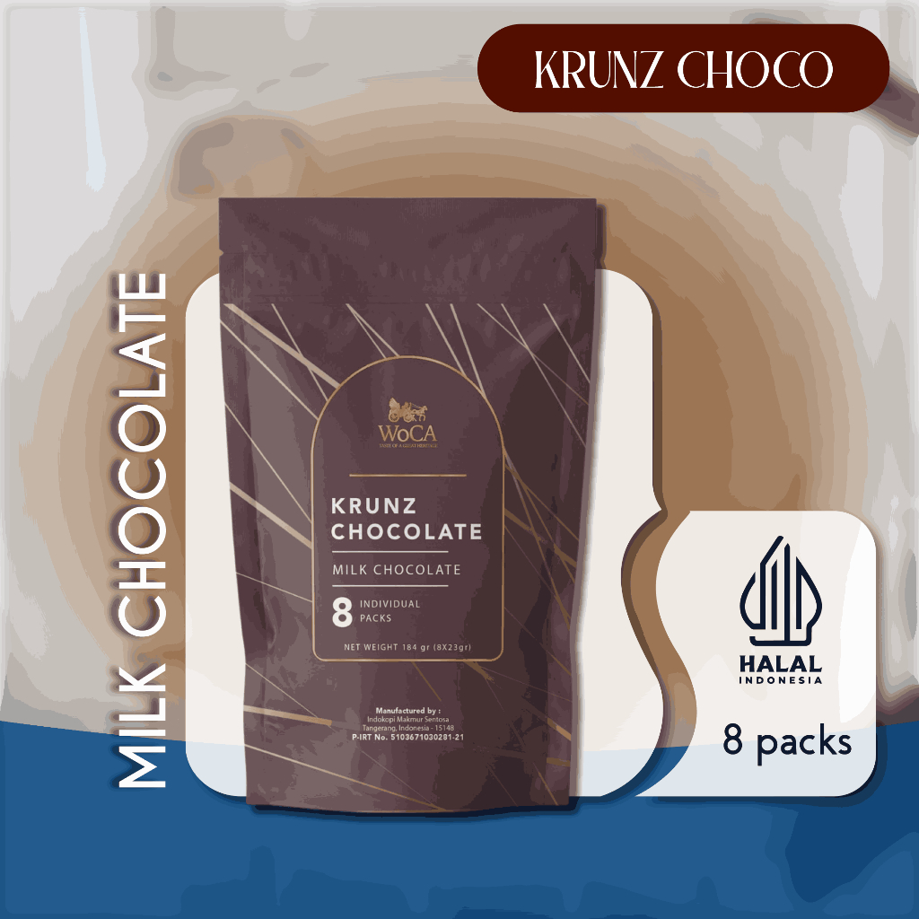 

WoCA Krunz Chocolate Milk 8 individual packs