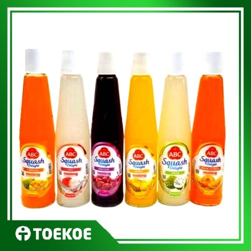 

TOEKOE Sirup ABC Squash Delight 460ml (WAJIB CO TAMBAHAN PACKING KARDUS & BUBBLE WRAP)