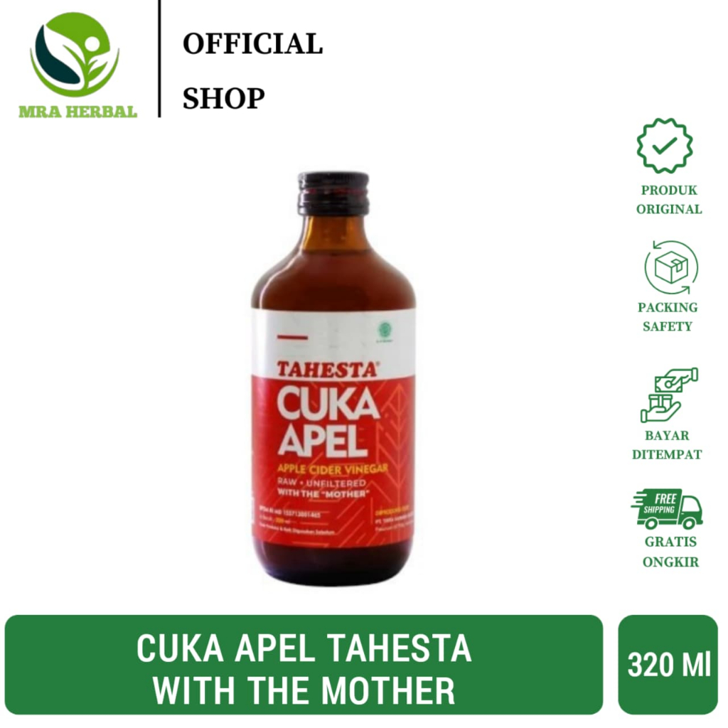 

Cuka Apel Tahesta / Obt Bau Mulut / Perawatan Wajah