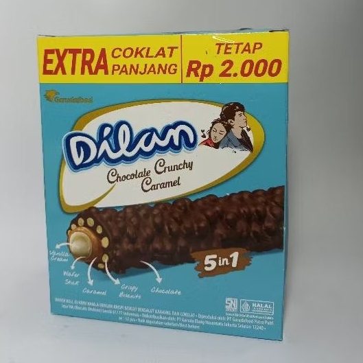 

DILAN CRUNCHY COKLAT 2000 ISI 12pcs