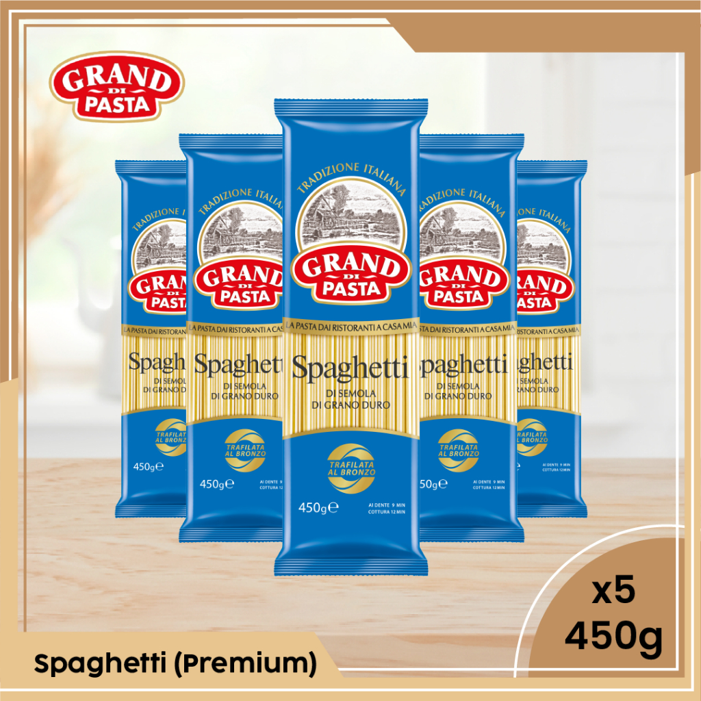 

COMBO SPAGHETTI GRAND DI PASTA - 5 pcs