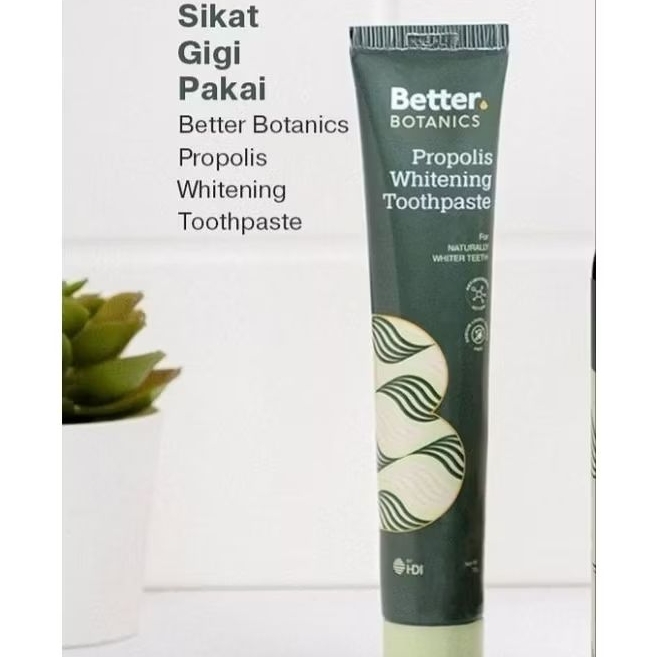 BETTER BOTANICS PROPOLIS WHITENING TOOTHPASTE HDI