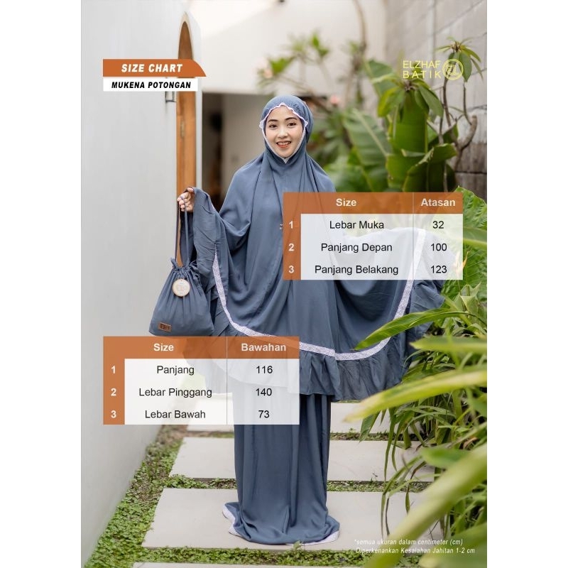 MUKENA POLOS MOTIF BY ELZHAF BATIK