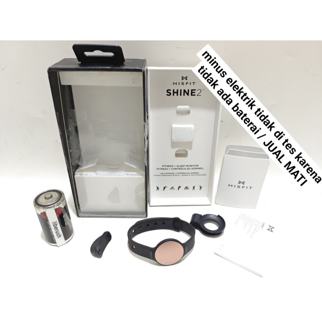 Misfit shine 2 sport watch digital healthy apps wireless elect off untested sleep monitor