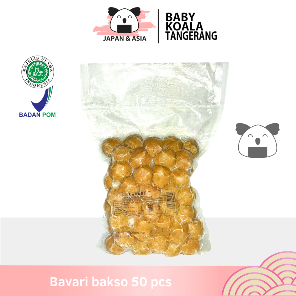 

BAVARI Meatball Baso Sapi Bakso Halus 500g Halal--