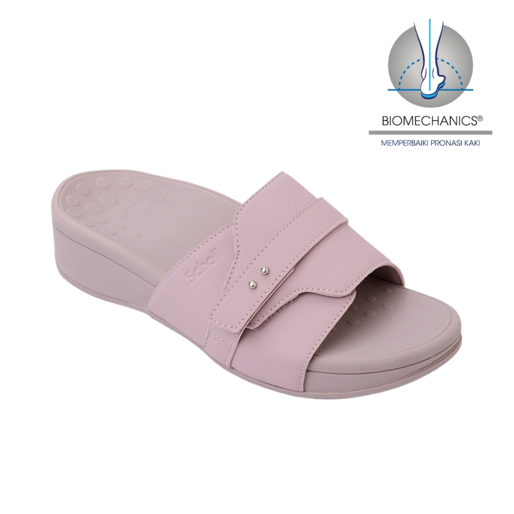 Scholl Biom Zara Lotus Sandal Wanita Size 36-40 Women Sandals Biomechanics