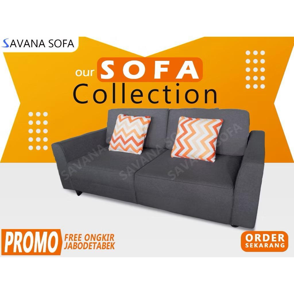Sofa Minimalis 2 Seater - Savana Sofa Kimmy