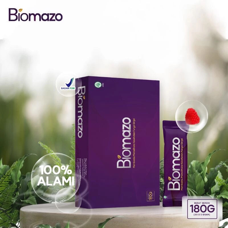 Biomazo 100% Herbal Alami BPOM