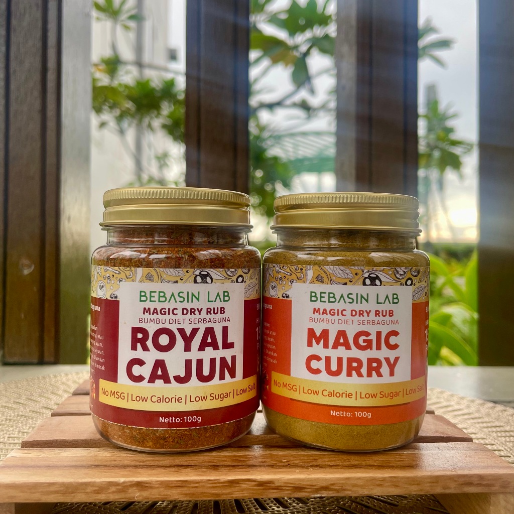 

Bebasin Lab - 3 MAGIC DRY RUB - PALING REMPAH – Bumbu Serbaguna Rendah Kalori, Cocok untuk Diet
