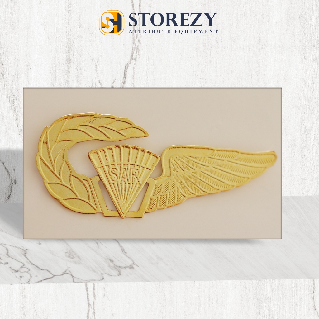 Brevet Wing SAR TNI AU Premium