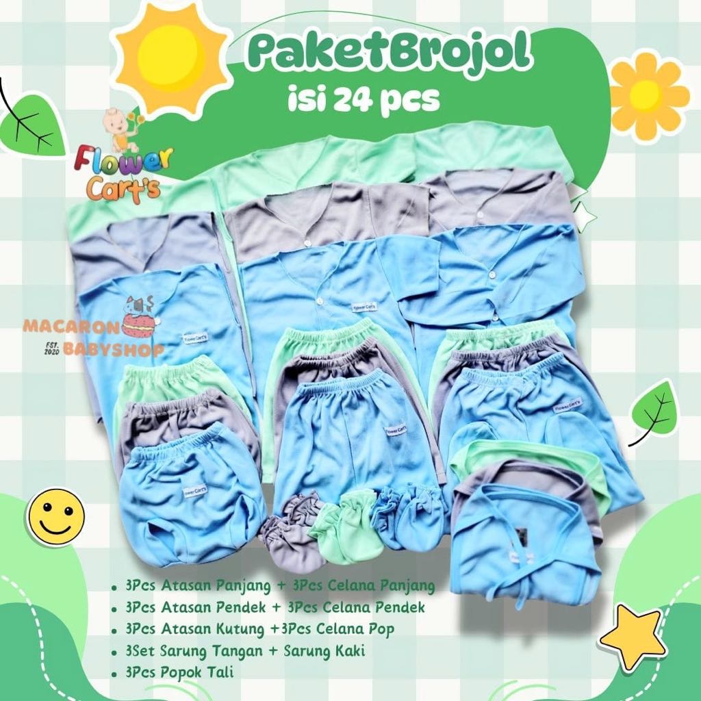 Paket brojol bayi lengkap paket brojol bayi SNI perlengkapan bayi  baru lahir lengkap dan komplit