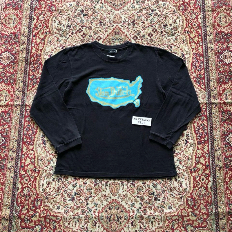Kaos Von dutch longsleeve tshirt vintage Von dutch HE961