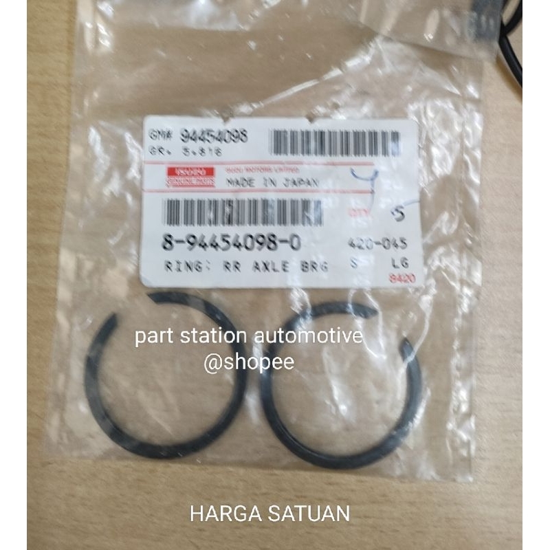 SNAP RING AS RODA BELAKANG ISUZU PANTHER PICK UP ORIGINAL 8-94454098-0