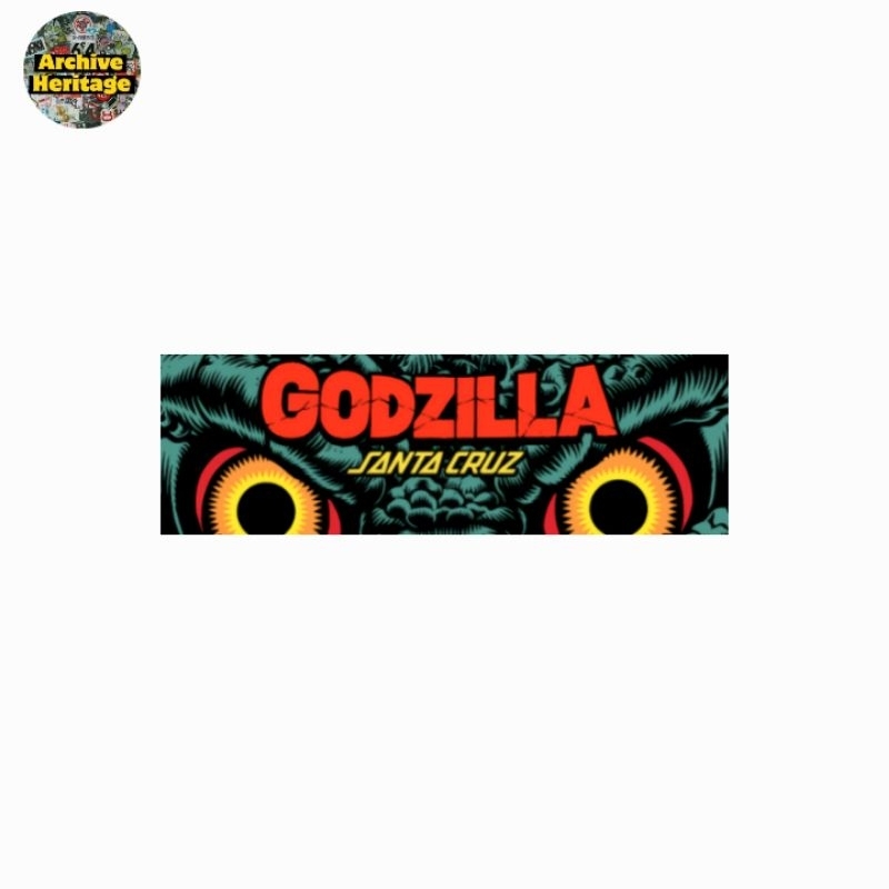 

sticker Godzilla S4nt4 crvs graphics cartoon anime kartun brand clothing streetwear stiker