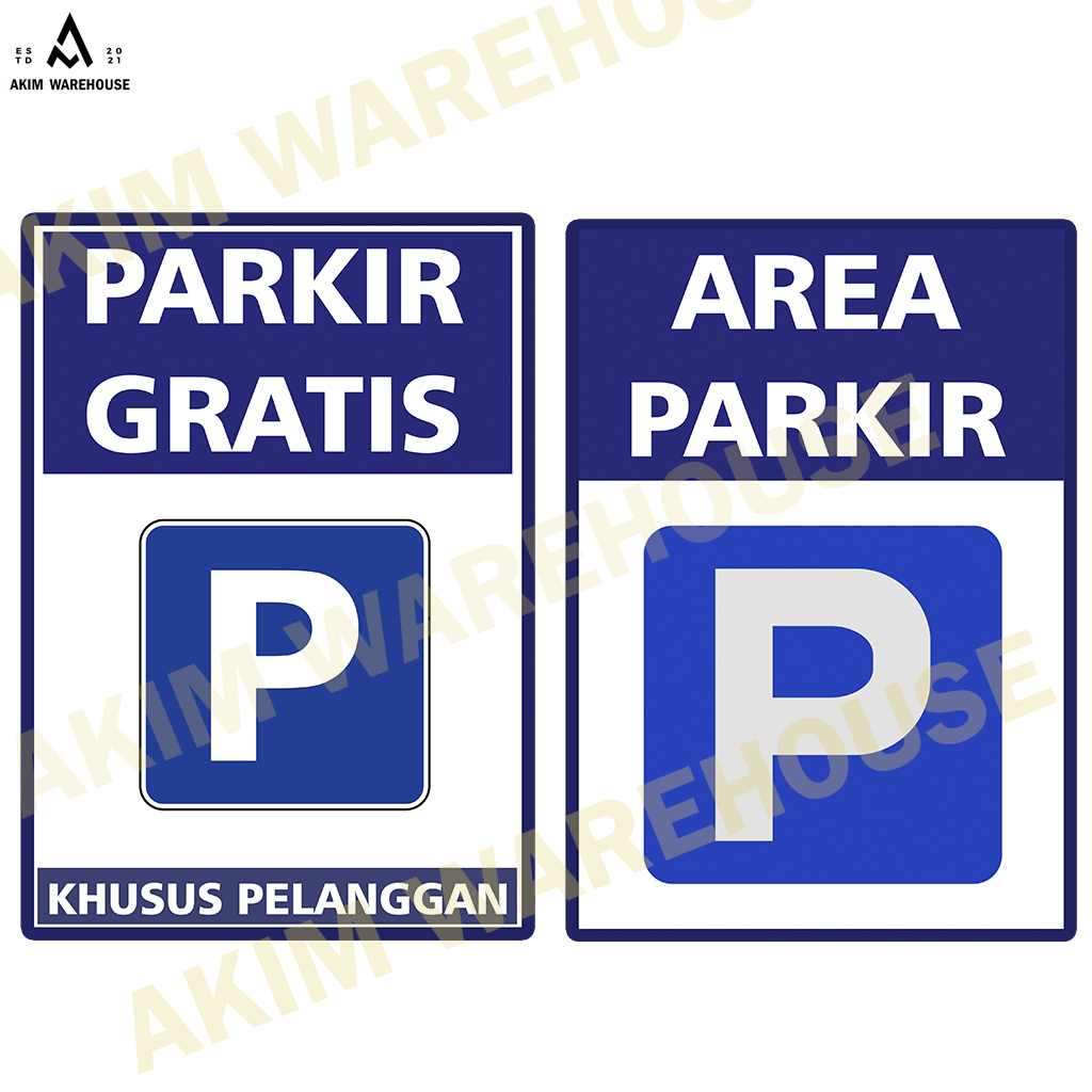 

Stiker Tanda Parkir Gratis Khusus Pelanggan & Area Parkir